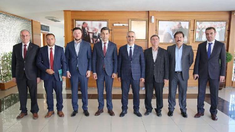 AK Parti İlçe Teşkilatından belediye ziyareti