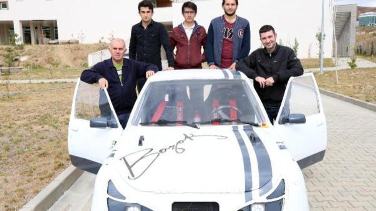 Bozok Üniversitesi öğrencileri, 500 kilo yük taşıyan elektrikli araç üretti