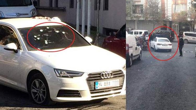 İstanbulda bir araç tarandı Yaralılar var...