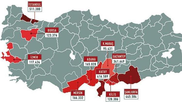 İşte Türkiyenin yabancı haritası
