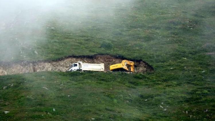 Yeşil yolun yarısı bitti, keşif heyeti geldi