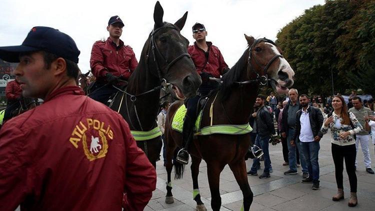 Ankarada atlı polislerin sayısı artacak