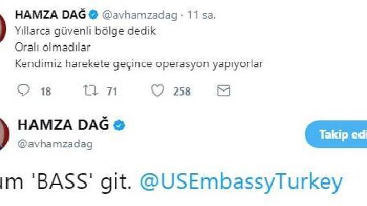 AK Partili Dağ: Oğlum Bass git