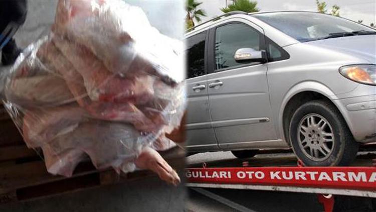 İstanbul plakalı minibüsten çıkanlar şoke etti Tam 420 kilo...