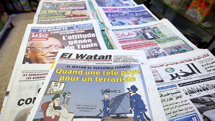Cezayirde ekonomik kriz gazetelerin basımını durdurdu