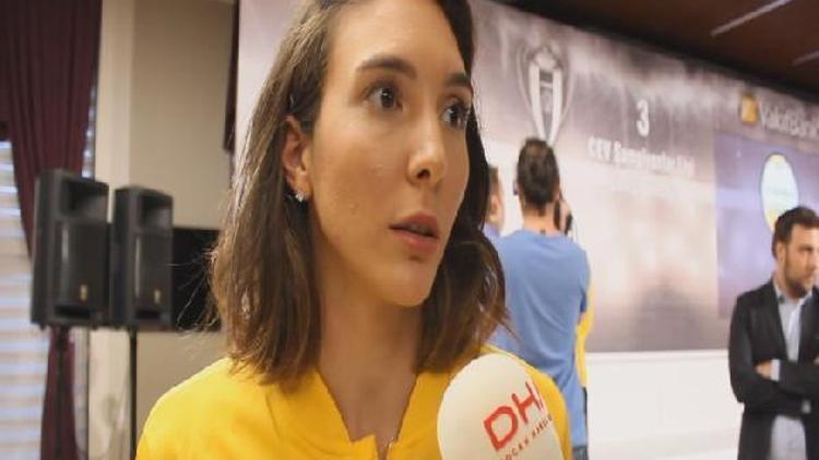 (özel) Vakıfbankın milli pasörü Naz Aydemir Akyol: Hedefimiz bütün kulvarda şampiyonluk