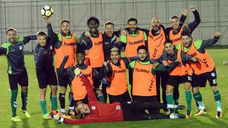 Atiker Konyaspor, Galatasaray maçı hazırlıklarını sürdürüyor