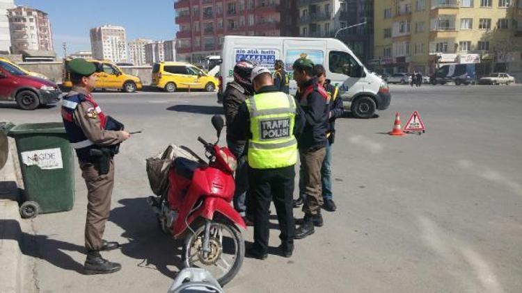 Polis ve jandarmadan motosiklet uygulaması