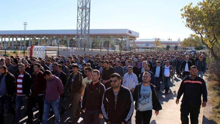 TÜPRAŞta protesto eylemi