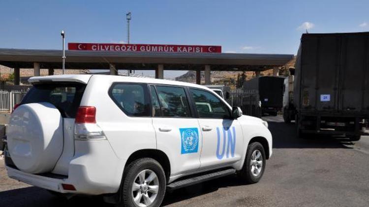 BM’nin 25 yardım TIR’ı Suriye’ye geçti