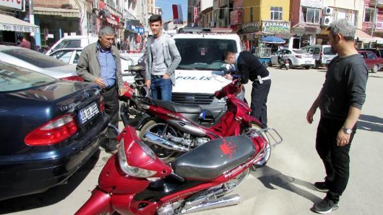 Sandıklıda motosiklet denetimi