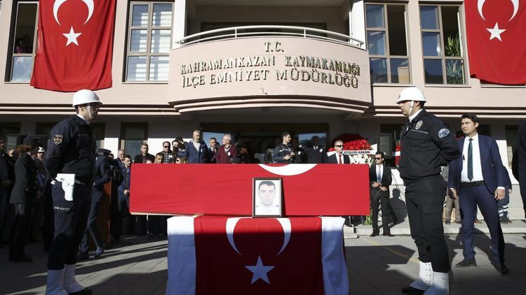 Şehit polis Uz törenle uğurlandı