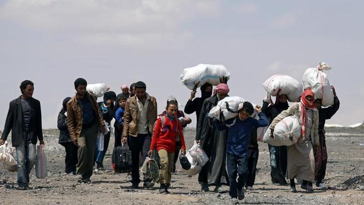 Suriyede 370 bin sivil göçe zorlandı