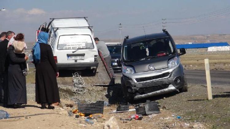 Kars’ta trafik kazası 7 yaralı