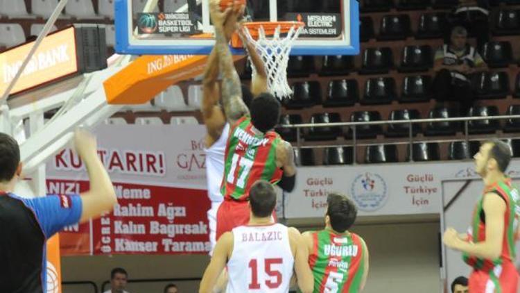 Gaziantep Basketbol - Pınar Karşıyaka: 74-73