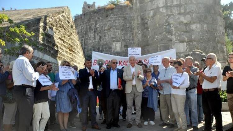 CHPden Bodrum Kalesinin kapatılması kararına tepki