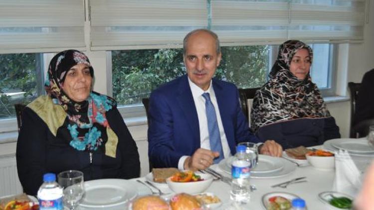 Kurtulmuştan gazi ve şehit yakınlarına: Bu ülkenin birliğinin yapı taşısınız