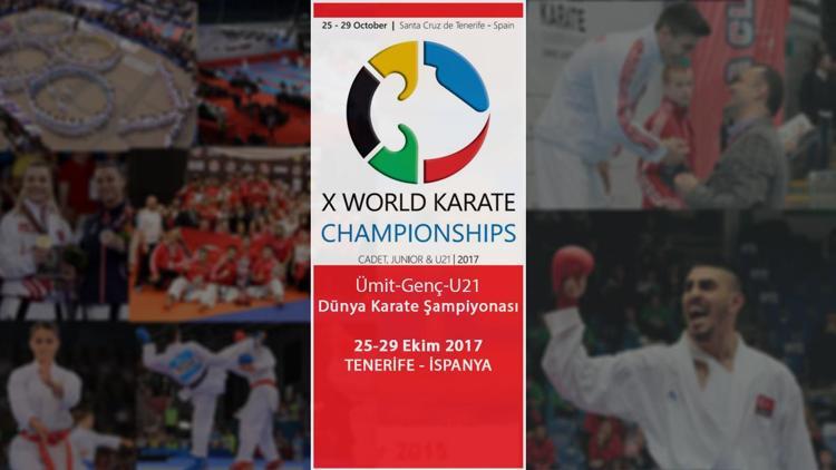 Karateciler dünya şampiyonasında madalya arayacak
