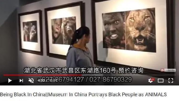 Çin’de gerçekleşen Afrika’yla ilgili sergiye tepkiler büyüyor, fotoğraflar kaldırıldı