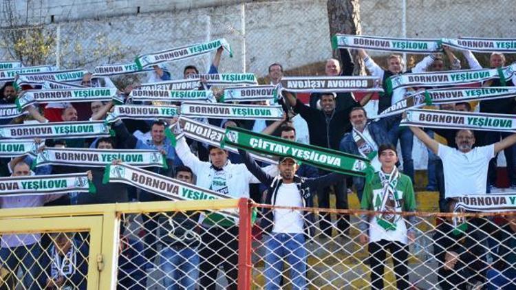 Ayvalıkgücü Belediyespor-Bornova Yeşilovaspor maçında olaylar çıktı (FOTOĞRAFLAR)