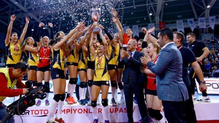 Spor Toto Kadınlar Şampiyonlar Kupası VakıfBankın oldu