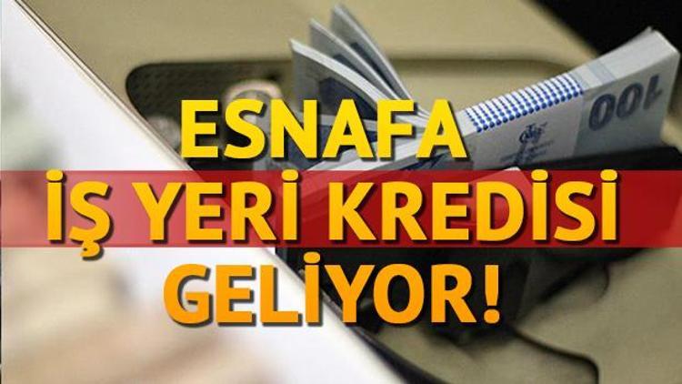 Esnafa kredisinde limit 500 Bin TLye kadar çıkacak