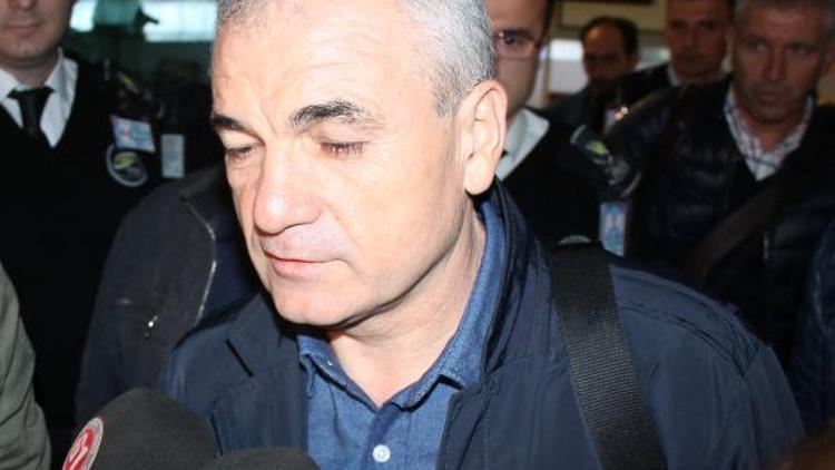 Trabzonspor’un prensipte anlaştığı teknik direktör Çalımbay Trabzon’a geldi