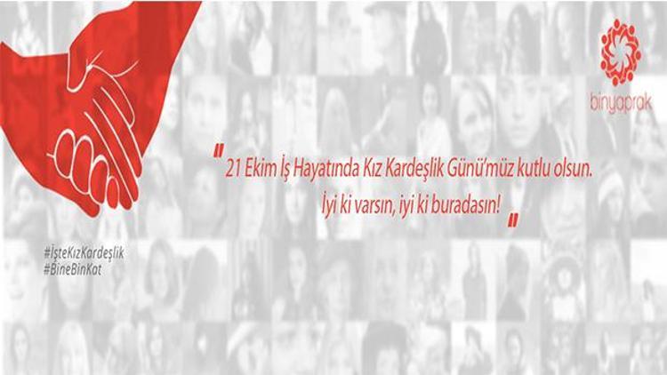 BinYaprak “İş Hayatında Kız Kardeşlik Günü” Başlatıyor