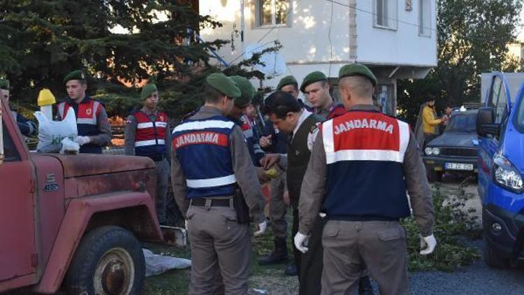 Demir doğrama atölyesine uyuşturucu ve kaçak içki baskını