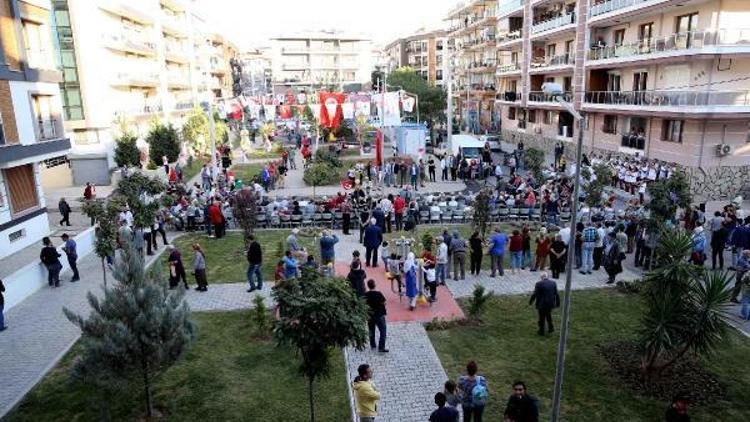 Karşıyakada Okan Yüksel Parkı açıldı