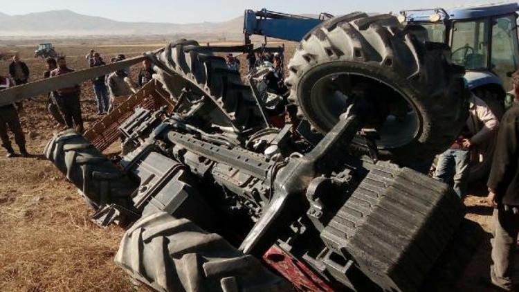 Nevşehirde traktör kazası: 1 ölü, 3 yaralı