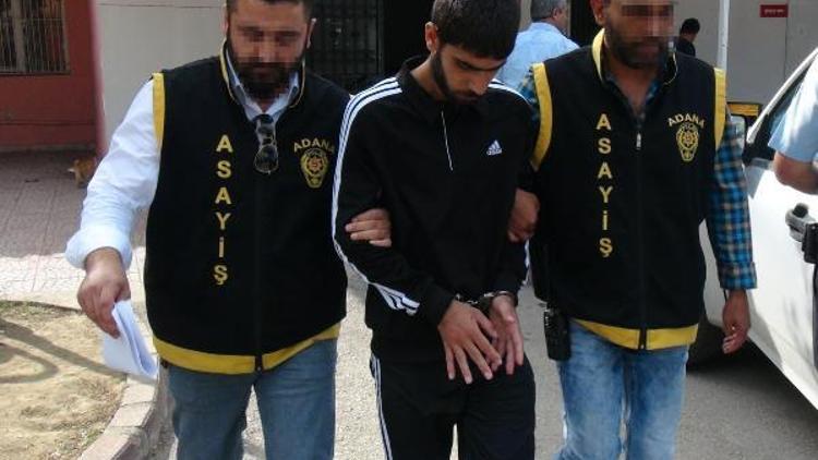 Adanada bir kadının 100 lirasını gasp eden şüpheli yakalandı