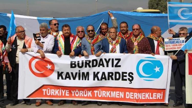 Türkmenler Haburda Kerkük için eylem yaptı