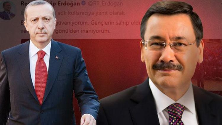 Gökçekin istifasını duyurduğu dakikalarda Erdoğandan dikkat çeken mesajlar