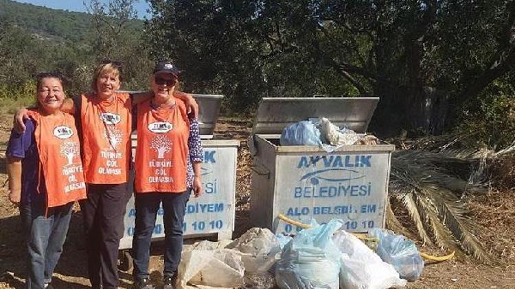 Geleceğin denizcileri temizlik yaptı