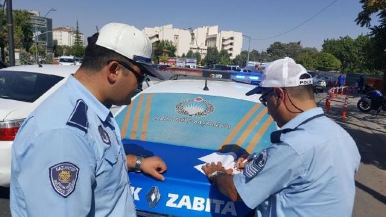 Trafikte zabıta- polis işbirliği