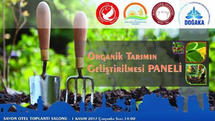 Organik tarım paneli 1 Kasımda