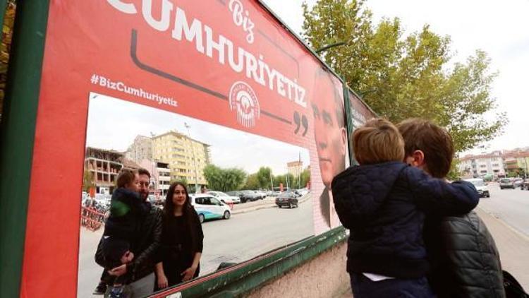 Odunpazarından anlamlı Cumhuriyet mesajı