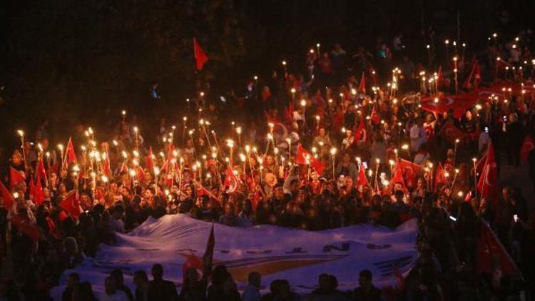 Antalyada Cumhuriyet coşkusu- ek fotoğraflar