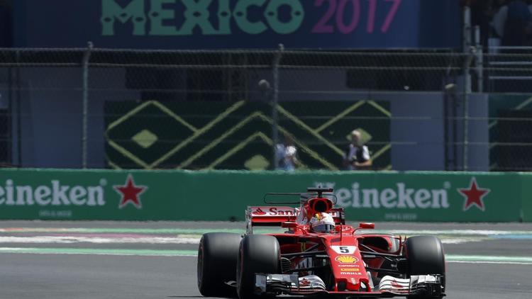 Meksikada ilk cep Vettelin