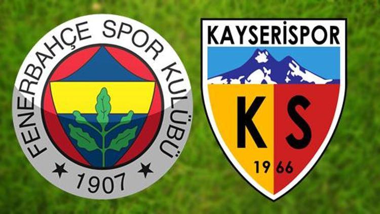 Fenerbahçenin konuğu Kayserispor Kritik 90 dakika...