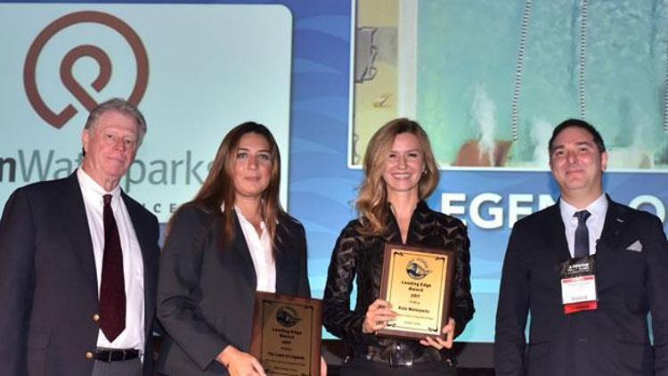 Antalyadaki tema parka Amerikadan ödül