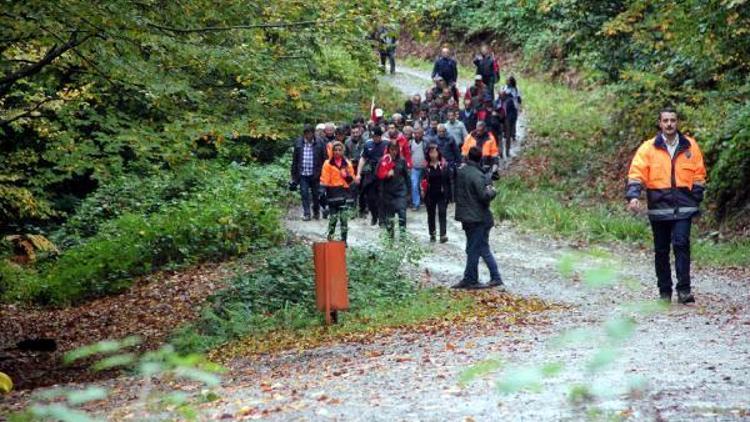 Doğa yürüyüşüyle 29 Ekimi kutladılar