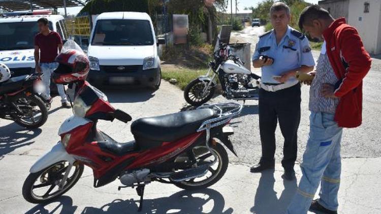 Alanyada motosiklet sürücülerine 2 milyon TL ceza