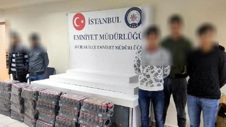 Çok sayıda araç çalan 18 yaşından küçük 5 şüpheli yakalandı