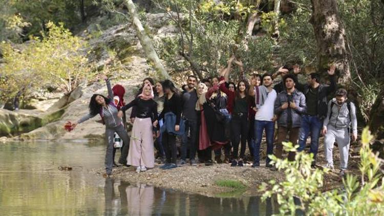 Öğrenciler Kovada Gölü ve Yazılı Kanyonu gezdi