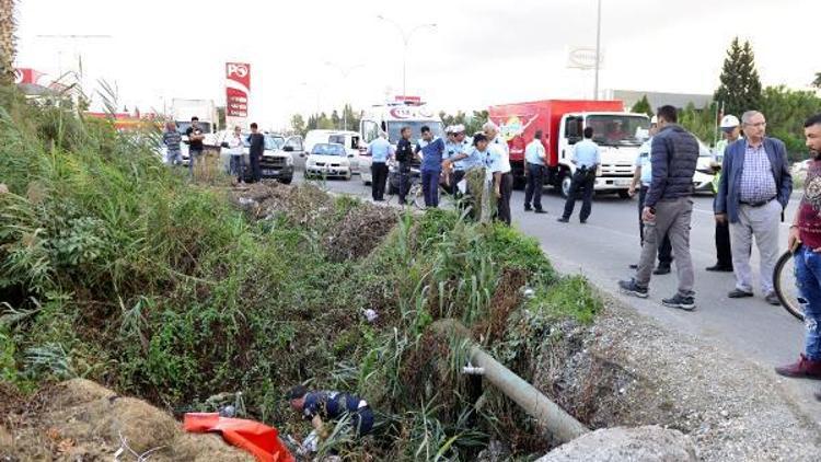 Dere yatağında ölü bulundu