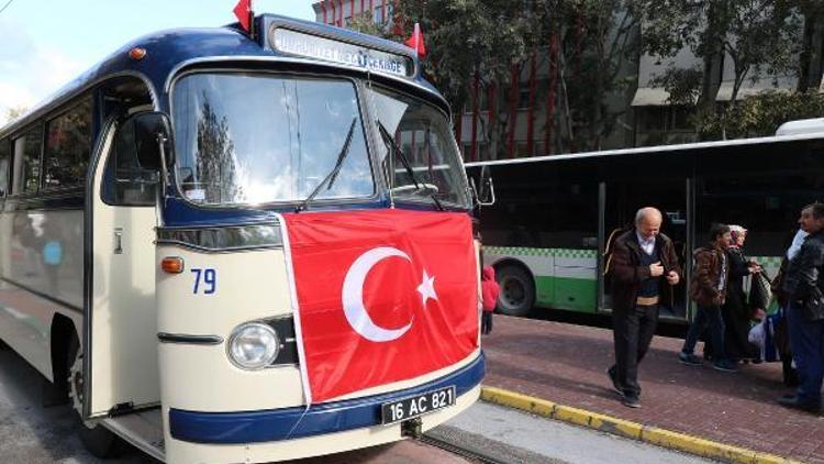 Bursada 1970’lerin sonuna kadar kullanılan otobüsle ulaşım nostaljisi