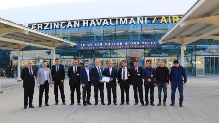 Erzincan Havalimanına erişilebilirlik belgesi