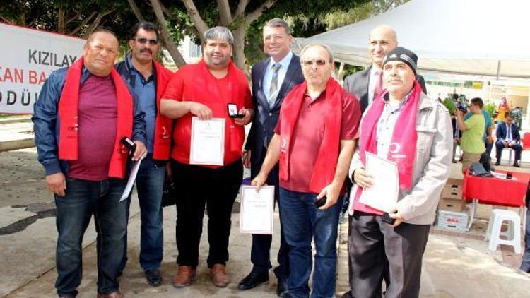 Türk Kızılay’ı, kan bağışçılarını onurlandırdı